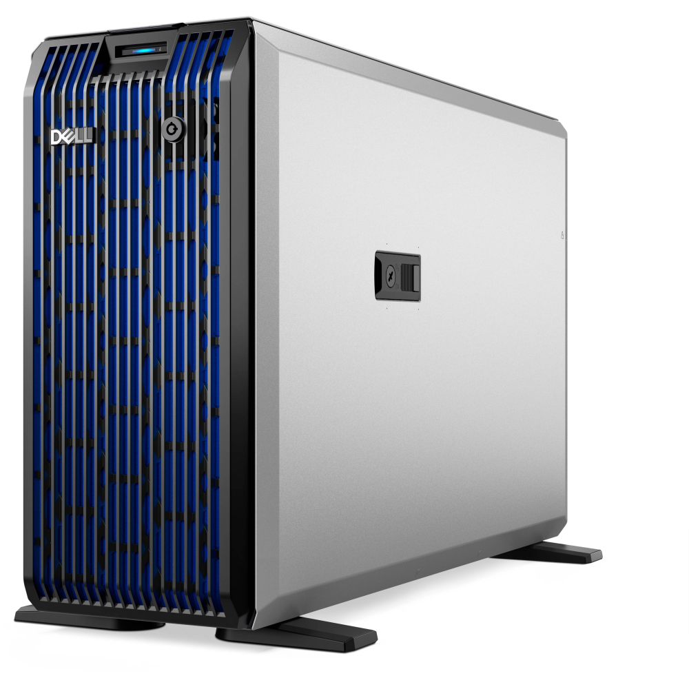 Servidores | DELL 3000203597572.1001 — Servidor PowerEdge T360, Intel Xeon 6357P, 32GB DDR5, 2TB, 2.5/3.5", SATA/SAS, Torre (4.5U) - no Sistema Operativo Instalado
