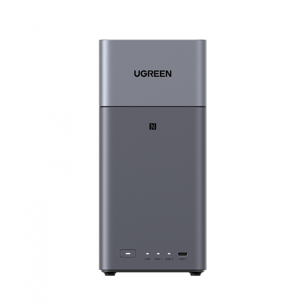 Servidores NAS | UGREEN UGR-95432 — NASync DH2300 NAS, 2 Bahías, RockChip RK3576, 4GB RAM, SATA, máx 64TB ― No Incluye Disco