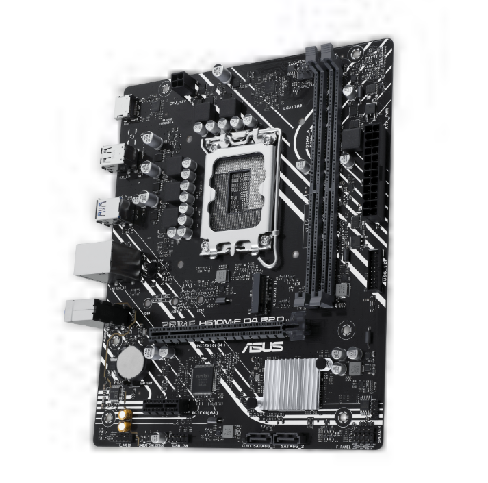Tarjetas Madre | ASUS PRIME H610M-F D4 R2.0 — Tarjeta Madre , Micro-ATX, LGA 1700, Intel H610, 64GB DDR4, HDMI/DP para Intel