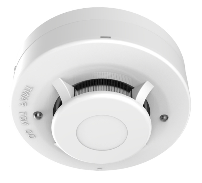 Detectores de Gas y Humo | HIKVISION DS-PDSMK-4BAR — Detector de Humo Fotoeléctrico , Alámbrico, Blanco