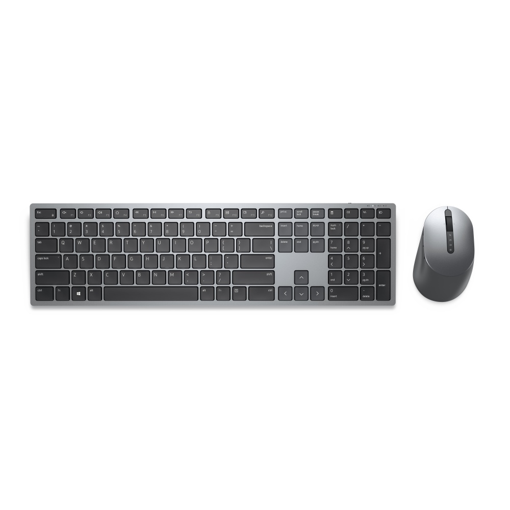 Kits de Teclado y Mouse | DELL 580-AJIY — Kit de Teclado y Mouse KM7321W, Inalámbrico, USB, Gris (Español)