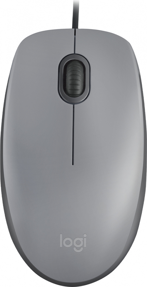 Mouse | LOGITECH 910-006757 — Mouse Óptico M110 Silent, Alámbrico, USB A, 1000DPI, Gris