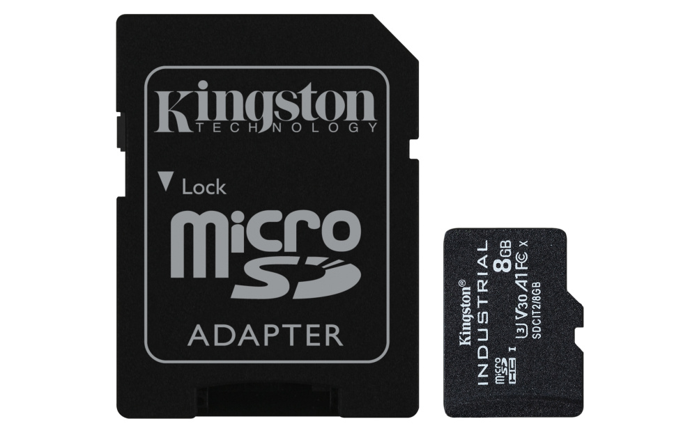 Memorias Flash | KINGSTON SDCIT2/8GB — Memoria Flash , 8GB MicroSDHC UHS-I Clase 10, con Adaptador