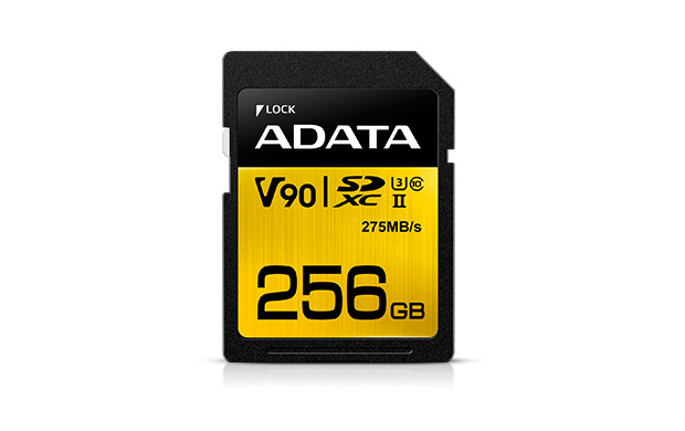 Memorias Flash | ADATA ASDX256GUII3CL10-C — Memoria Flash Premier ONE V90, 256GB, SD UHS-II Clase 10