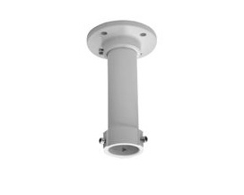 Brazos y Soportes | HIKVISION DS-1661ZJ — Montaje de Techo para Cámaras Domo PTZ, Blanco