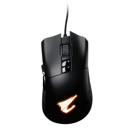 Mouse | AORUS GM-AORUS M3 — Mouse Gamer Óptico M3, Alámbrico, USB, 6400DPI, Negro