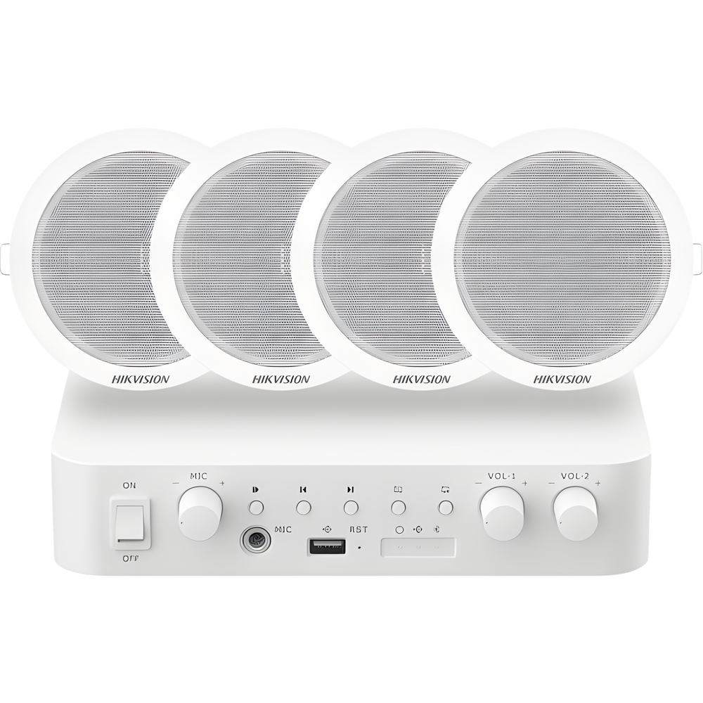 Bocinas para Alarmas | HIKVISION DS-QAE0KA60206-4 — Bocina para Alarmas , Alámbrico/Inalámbrico, 6W, 91dB, 90- 20kHz