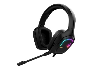 Audífonos | GAMDIAS HEBE E2 RGB — Audífonos Gamer para PS4, Alámbrico, 1.8 Metros, 3.5mm, Negro