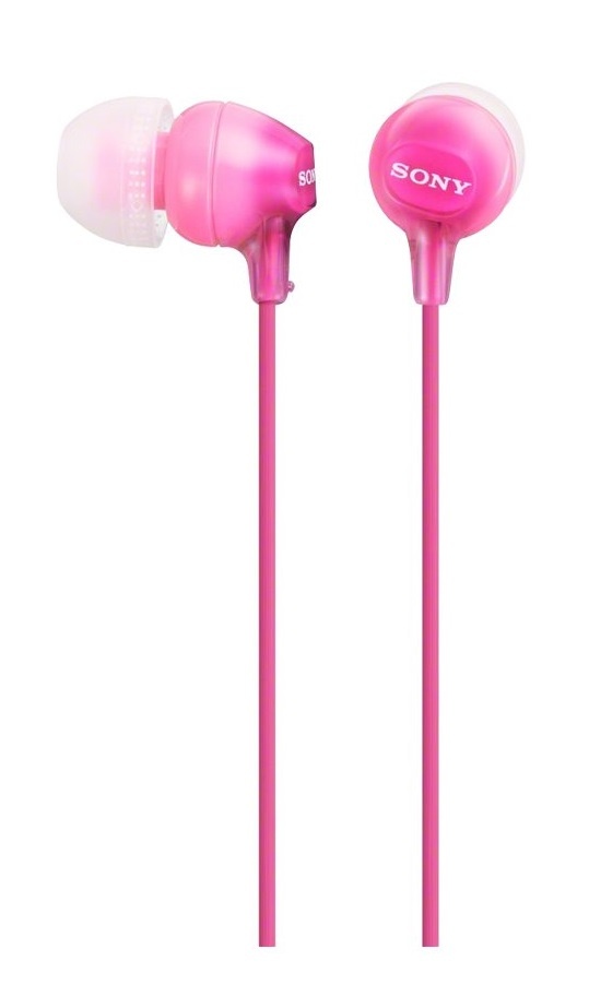 Audífonos Intrauriculares | SONY MDR-EX15LP/P — Audífonos MDR-EX15LP, Alámbrico, 1.2 Metros, Rosa