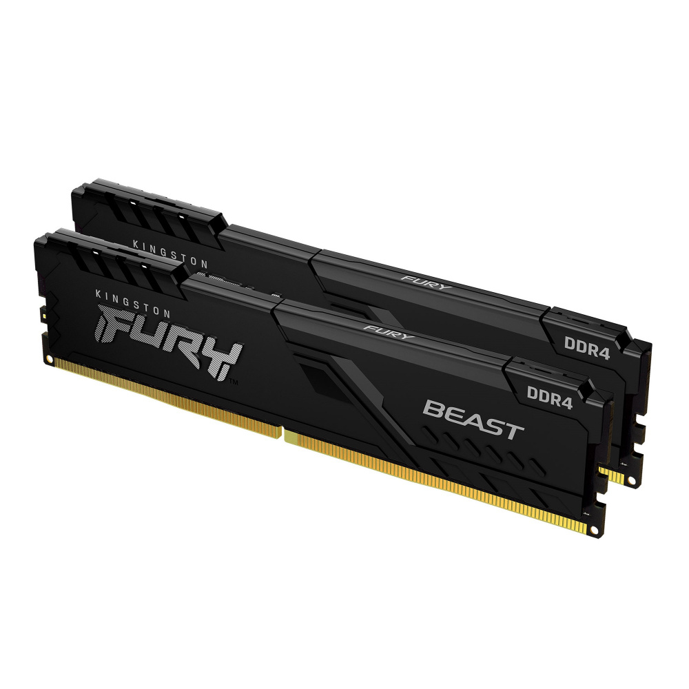 Memorias RAM para PC | KINGSTON KF436C18BBK2/64 — Kit Memoria RAM FURY Beast DDR4 DDR4, 3600MHz, 64GB - 2 x 32GB, CL18, XMP