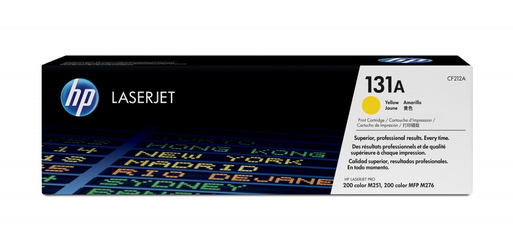 Tóner | HP CF212A — Tóner 131A Amarillo Amarillo, 1.800 Páginas