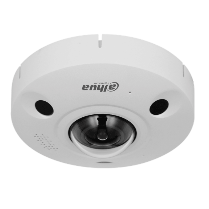 Cámaras de Seguridad IP | DAHUA DHT0080012 — Cámara de Seguridad IP Fisheye IR para Exteriores IPC-EBW81242N-S, Alámbrico, 4000 x 3000 Pixeles, Día/Noche