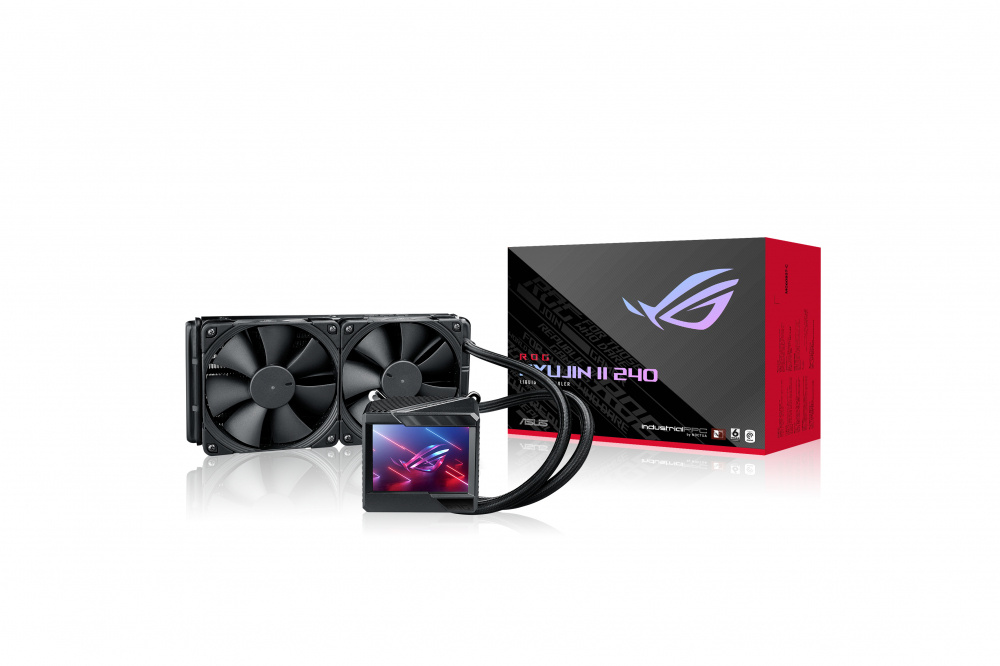 Enfriamiento Líquido | ASUS 90RC00A0-M0AAY0 — RYUJIN II 240 Enfriamiento Líquido para CPU, 2x 120mm, hasta 2000RPM, Negro