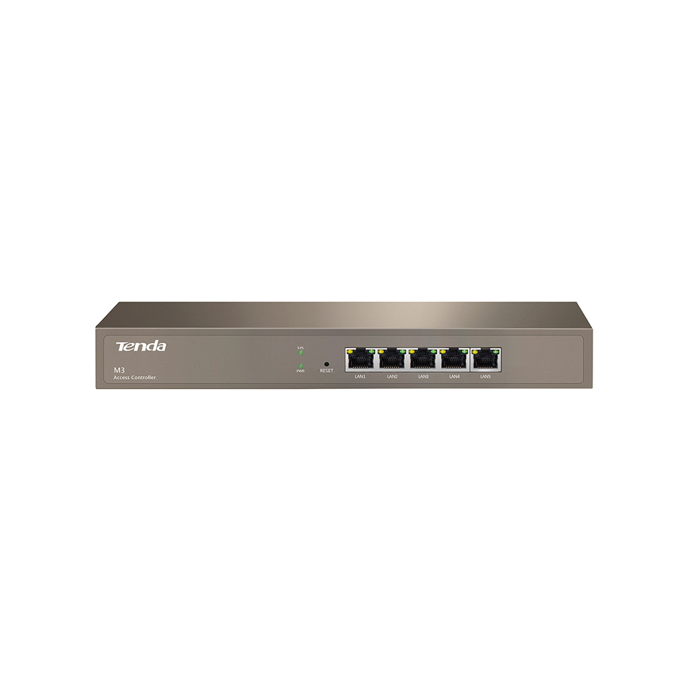 Controladores Inalámbricos | TENDA M3-TEN — M3 Controlador Inalámbrico, Gigabit Ethernet 5x RJ-45, Marrón