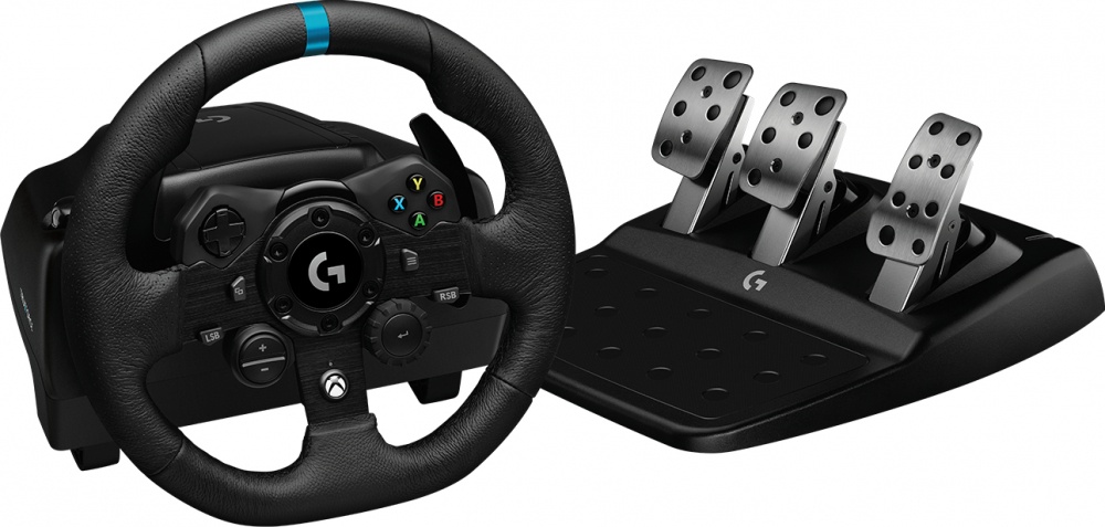 Volantes para Simulador | LOGITECH 941-000157 — Volante + Pedales , PC/Xbox One