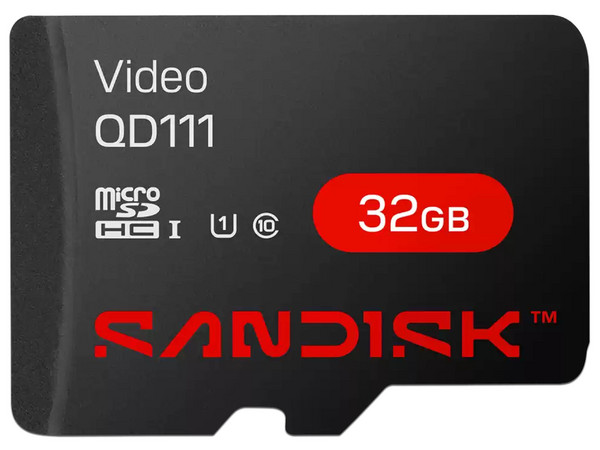 Memorias Flash | SANDISK SDSDQAS4-032G-BP — Memoria Flash QD111, 32GB MicroSDXC UHS-I Clase 10