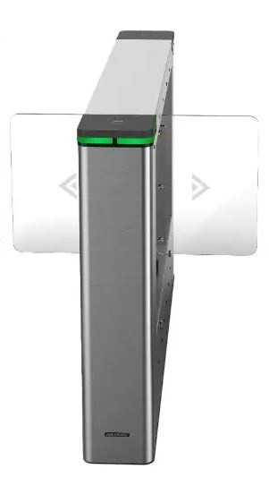 Puertas de Cortesía y Torniquetes | HIKVISION DS-K3B501SX-M/M-DP90 — Torniquete Central , 90cm, Acero Inoxidable ― incluye Panel y Lectores de Tarjeta