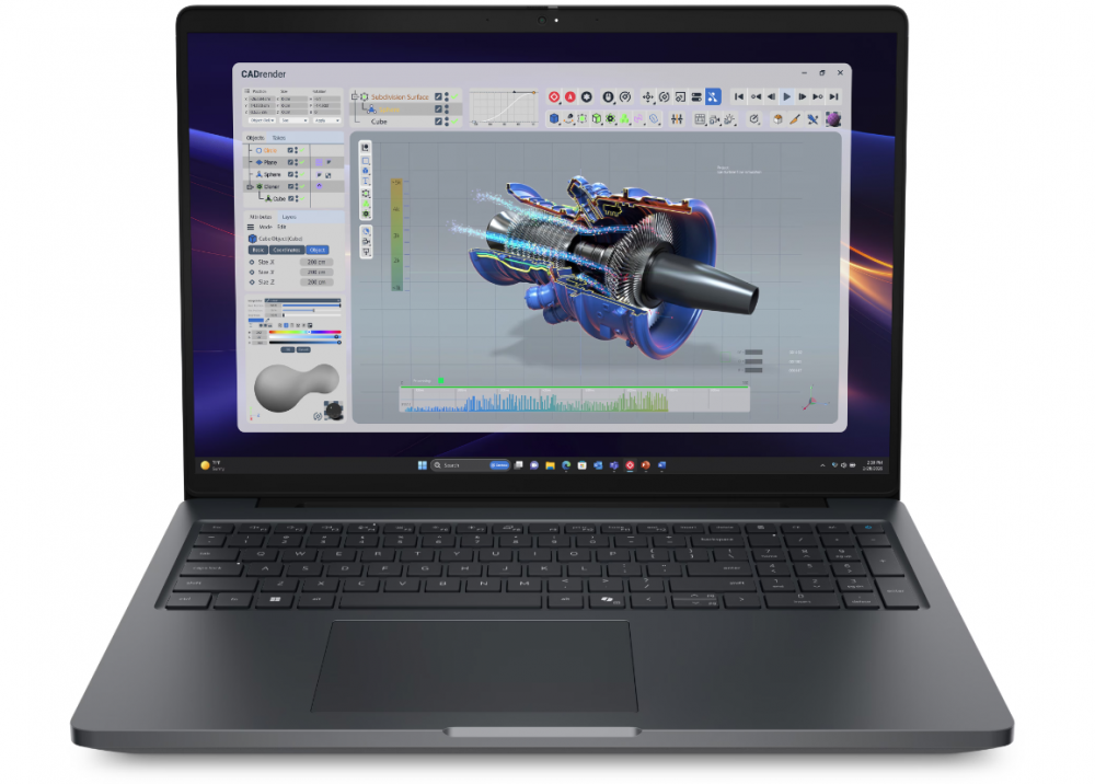 Laptops | DELL 3000204911869.2-ROW — Laptop Pro Precision 5 16, 16" 1920x1200 WUXGA, Intel Core Ultra 9 386H, NVIDIA RTX PRO 500 Blackwell, 32GB, 1TB SSD, Windows 11 Pro, Inglés