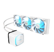 Enfriamiento Líquido | GIGABYTE GP-GIGABYTE EAGLE 360I — EAGLE 360 ICE Enfriamiento Líquido para CPU, 3x 120mm, hasta 2000RPM, Blanco