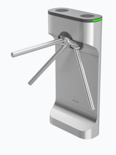 Puertas de Cortesía y Torniquetes | HIKVISION DS-K3G411CLXR — Torniquete de Barrera Trípode , Acero Inoxidable