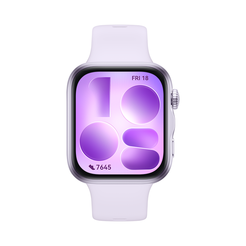 Smartwatch | HUAWEI 55020HSC — Smartwatch Fit 5, AMOLED, Android/iOS, Morado - Resistente al Agua