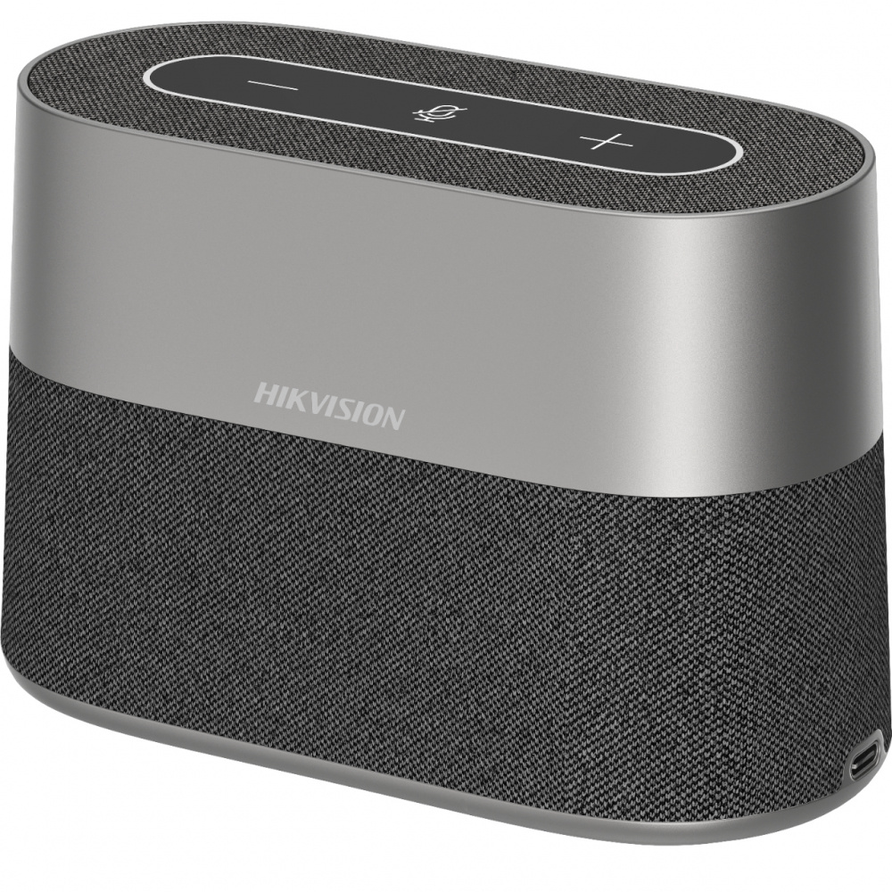 Kits de Micrófonos | HIKVISION DS-UAC-S1V — Micrófono y Bocina , Inalámbrico, USB C, Negro/Gris