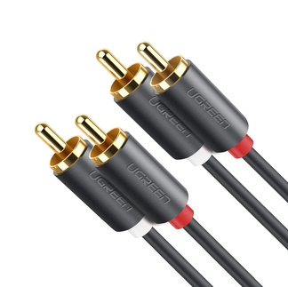 Cables de Audio / Video RCA | UGREEN 10520 — Cable 2 x RCA Macho - 2 x RCA Macho, 5 Metros