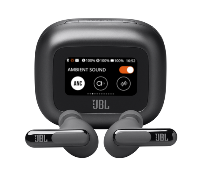 Audífonos Intrauriculares | JBL 50036401210 — Audífonos Intrauriculares con Micrófono Live Beam 3, Inalámbrico, Bluetooth, Cancelación de Ruido, Negro