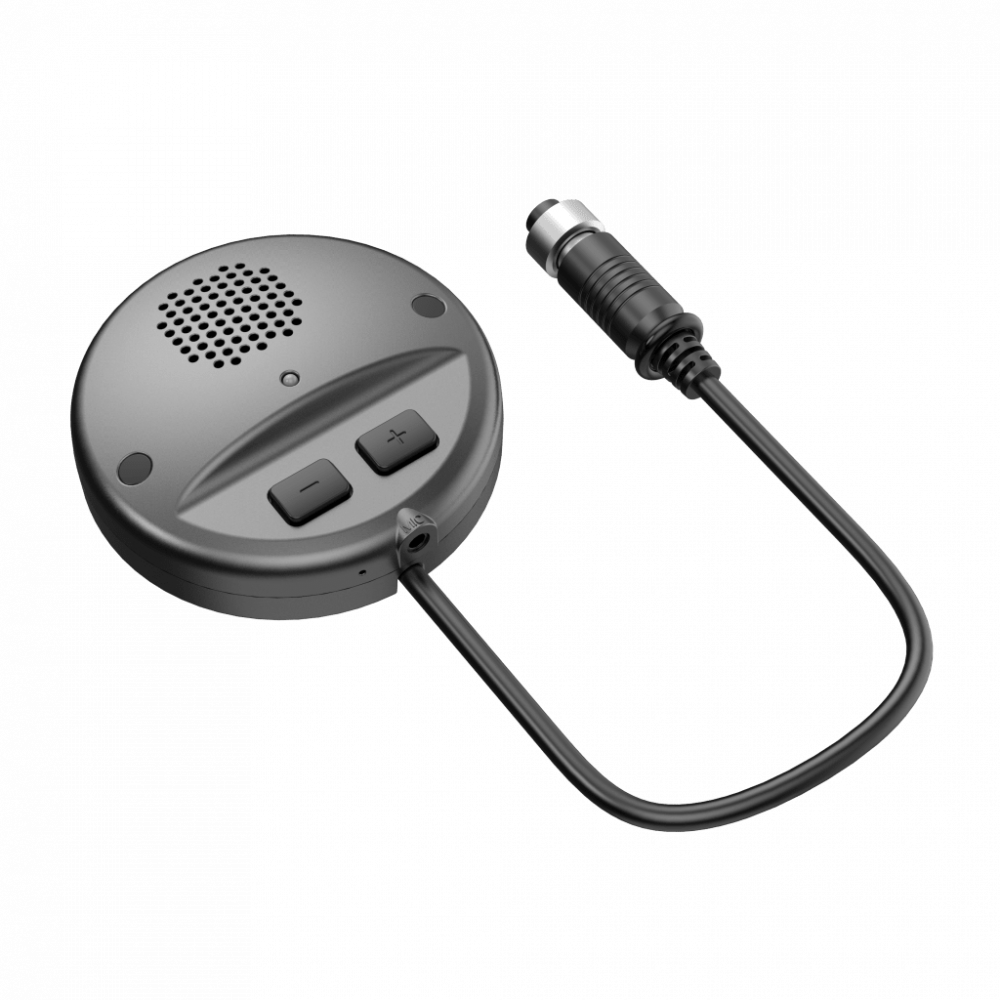 Accesorios para DVR Móviles | HIKVISION DS-1350HM(AE)(1M/4PIN) — Accesorio para Audio de 2 Vías para DVR Móvil, Interior