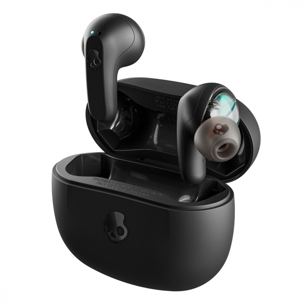 Audífonos Intrauriculares | SKULLCANDY 810045687032 — Audífonos Intrauriculares con Micrófono TW RAIL, Inalámbrico, Bluetooth, Negro