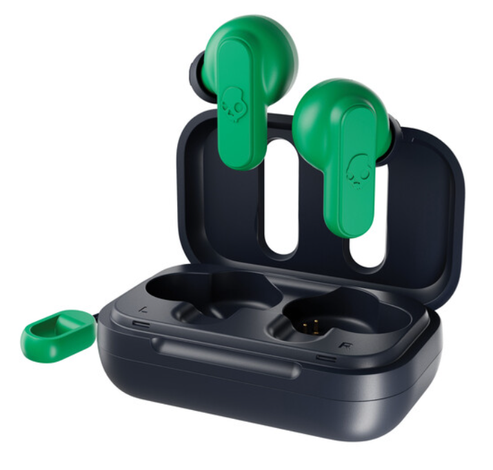 Audífonos Intrauriculares | SKULLCANDY SC-S2DMW-P750 — Audífonos Intrauriculares con Micrófono DIME, Inalámbrico, Bluetooth, Verde