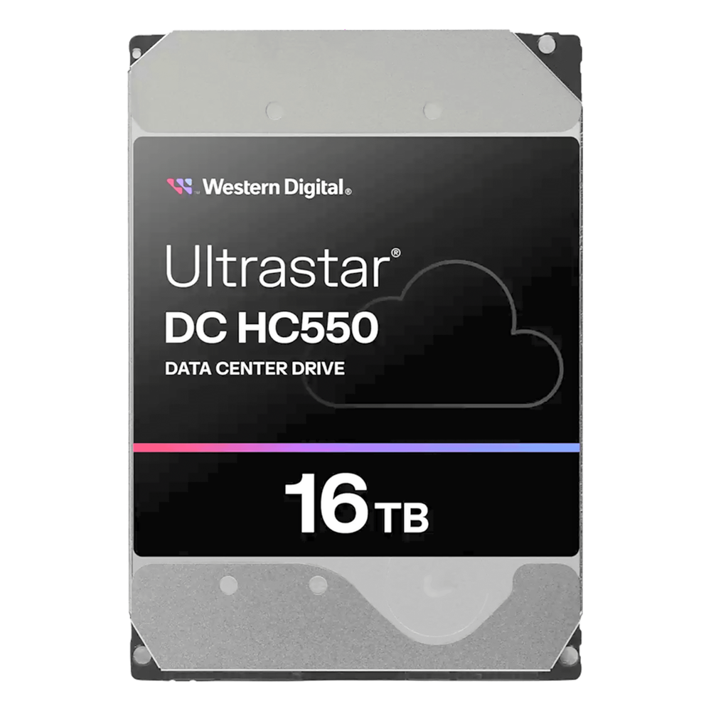 Discos Duros para NAS | WESTERN DIGITAL WUH722016CLE6L0 — Disco Duro para NAS DC HC550 3.5", 16TB, SAS, 6 Gbit/s, 7200RPM 512MB Caché