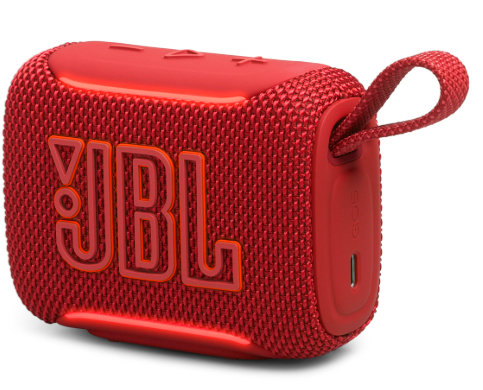 Bocinas Portátiles | JBL 50036418492 — Bocina Portátil Go 5, Bluetooth, Inalámbrico, USB-C, 4W, Rojo - Resistente a Polvo/Agua