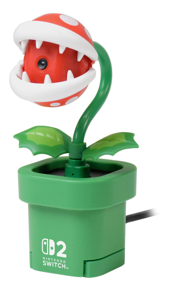 Accesorios para Nintendo Switch | HORI 810050913423 — Cámara Piranha Plant