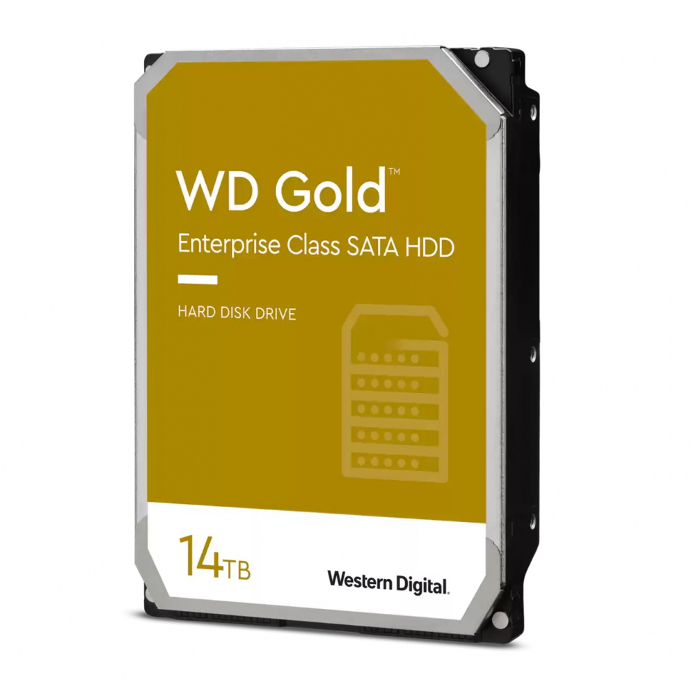 Discos Duros para Servidores | WESTERN DIGITAL WD142KRYZ — Disco Duro para Servidor WD Gold 3.5", 14TB, SATA III, 7200RPM, 6 Gbit/s