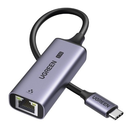 Adaptadores de Red USB | UGREEN 25052 — Adaptador de Red USB Thunderbolt, Alámbrico, 2.500Mbit/s, Doble Banda 2.4/5 GHz