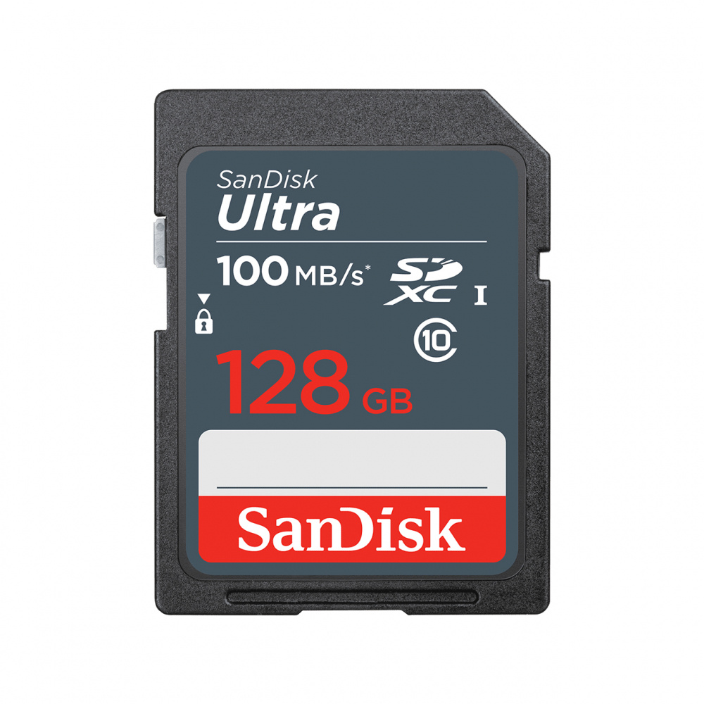 Memorias Flash | SANDISK SDSDUNR-128G-GN3IN — Memoria Flash Ultra, 128GB SDXC UHS-I Clase 10