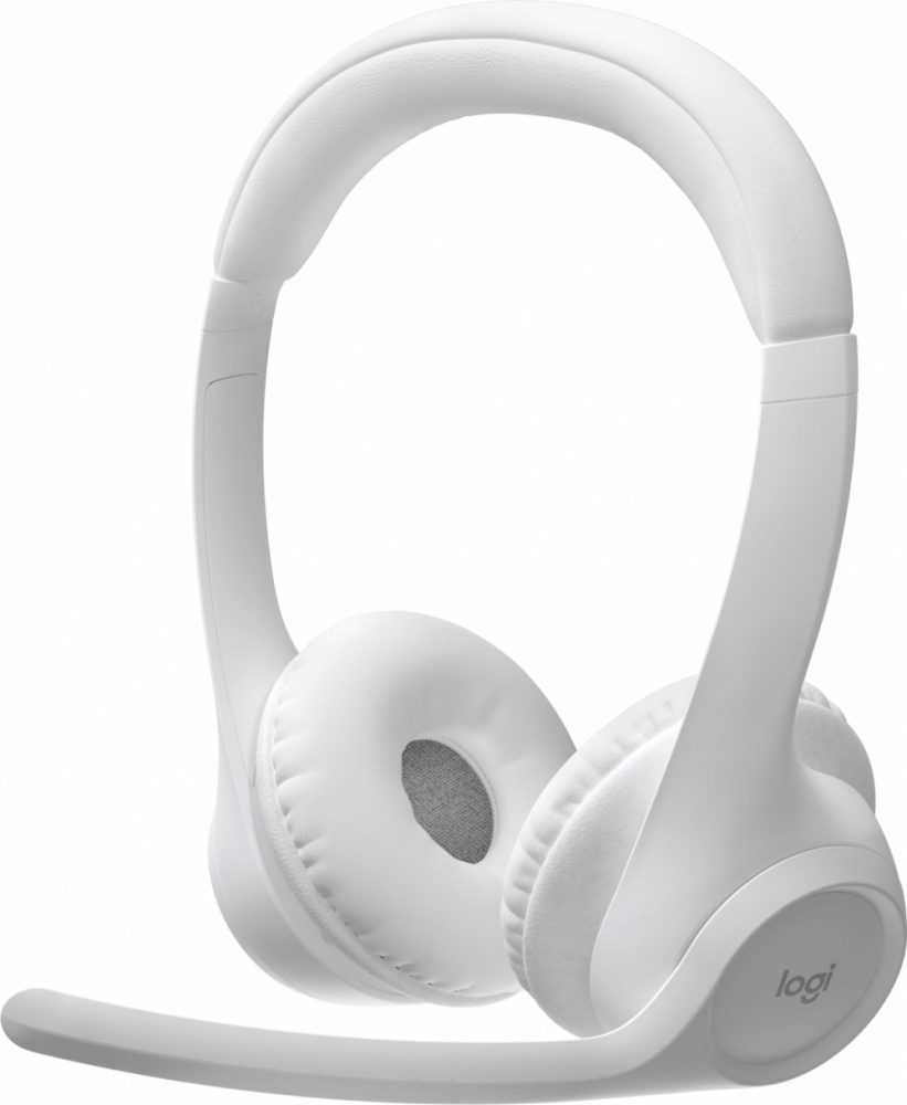 Audífonos | LOGITECH 981-001416 — Audífonos con Micrófono Zone 300, Bluetooth, Cancelación de Ruido, Inalámbrico, USB-C, Blanco