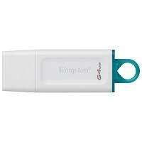 Memorias USB | KINGSTON KC-U2G64-5R — Memoria USB DataTraveler Exodia, 64GB, USB-A 3.0, Blanco