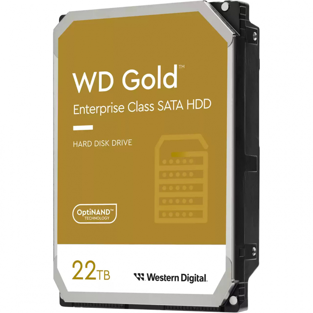 Discos Duros para Servidores | WESTERN DIGITAL WD221KRYZ — Disco Duro para Servidor WD Gold 3.5", 22TB, SATA III, 7200RPM, 6 Gbit/s