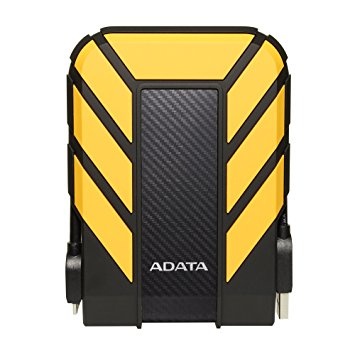 Discos Duros Externos | ADATA AHD710P-2TU31-CYL — Disco Duro Externo HD710 Pro 2TB Negro/Amarillo 2.5", 2TB, USB-C 3.0, Negro/Amarillo, Resistente a Polvo/Golpes/Agua, para Mac/PC