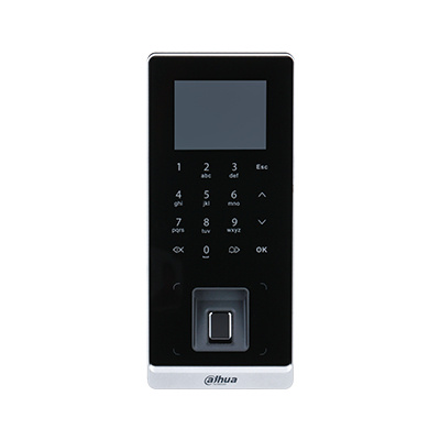 Control de Acceso y Asistencia Biométrico | DAHUA DHI-ASI2212H-W — Control de Acceso ASI2212H-W, 3000 Huellas, 30.000 Tarjetas Mifare, Wiegand/RS-485
