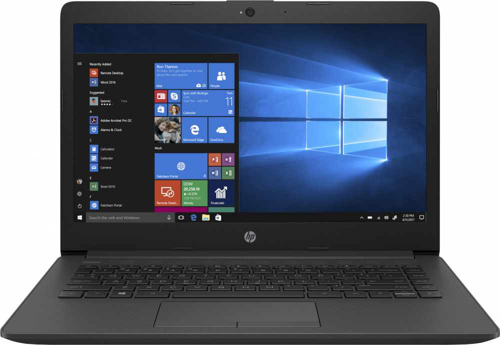 Laptops | HP 1D0F5LT — Laptop 240 G7 14" HD, Intel Celeron N4020 1.10GHz, 4GB, 500GB, Windows 10 Home 64-bit, Español, Gris