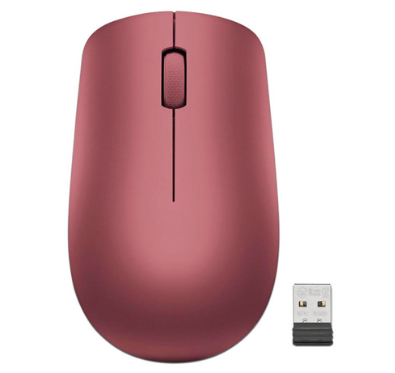 Mouse | LENOVO GY50Z18991 — Mouse 530, Inalámbrico, Óptico, 1.200DPI, USB-A, Rojo