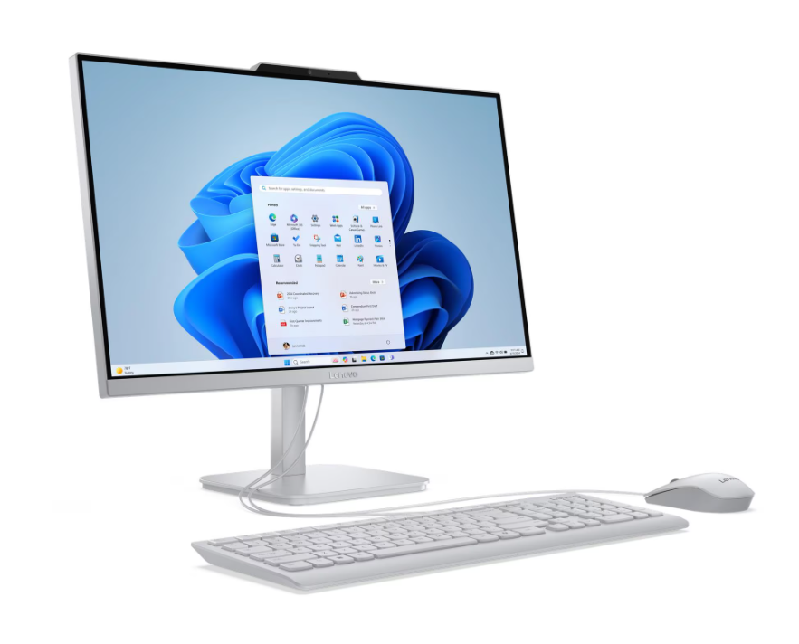 All in One | LENOVO F0JN0017LD — A100 All-in-One 23.8", Intel N100, 8GB, 512GB SSD, sin Sistema Operativo