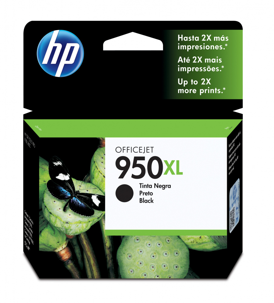 Cartuchos | HP CN045AL — Cartucho 950XL Negro Original, 2300 Páginas
