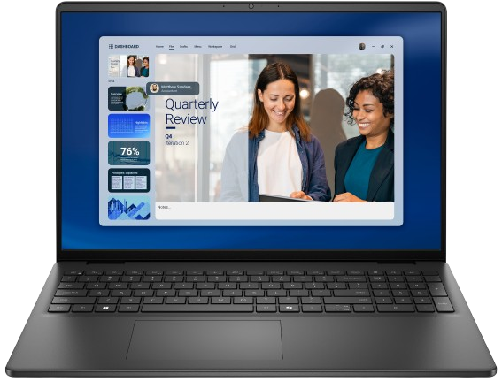 Laptops | DELL LDDC16255BLK32GB-ROW — Laptop 16 DC16255, 16" 1920x1200 WUXGA Táctil, AMD Ryzen 7 250, 32GB, 512GB SSD, Windows 11 Home, Inglés