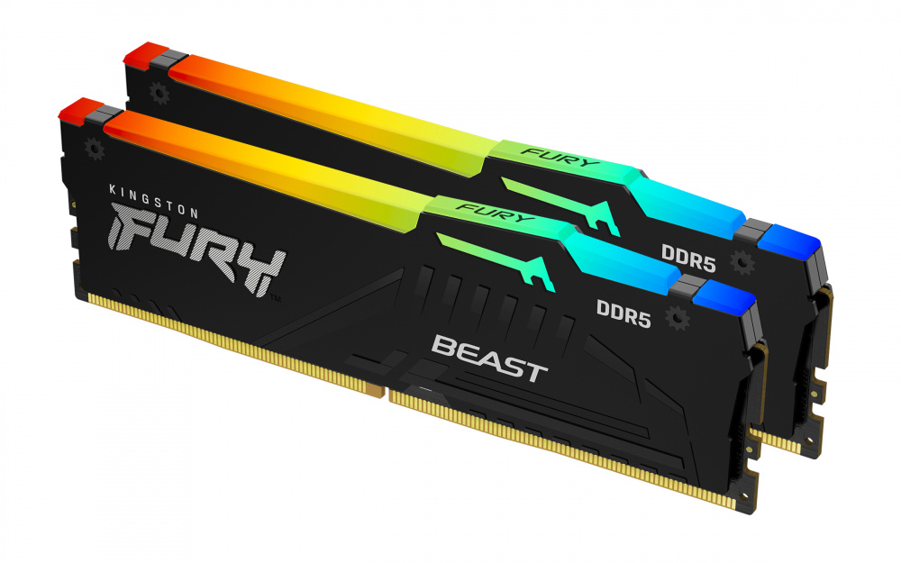 Memorias RAM para PC | KINGSTON KF560C36BBE2AK2-32 — Kit Memoria RAM FURY Beast DDR5, 6000MHz, 32GB - 2 x 16GB, CL36, XMP/EXPO