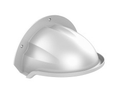 Carcasas y Gabinetes | HIKVISION DS-1250ZJ — Protector de Lluvia Para Cámaras Domo, Blanco