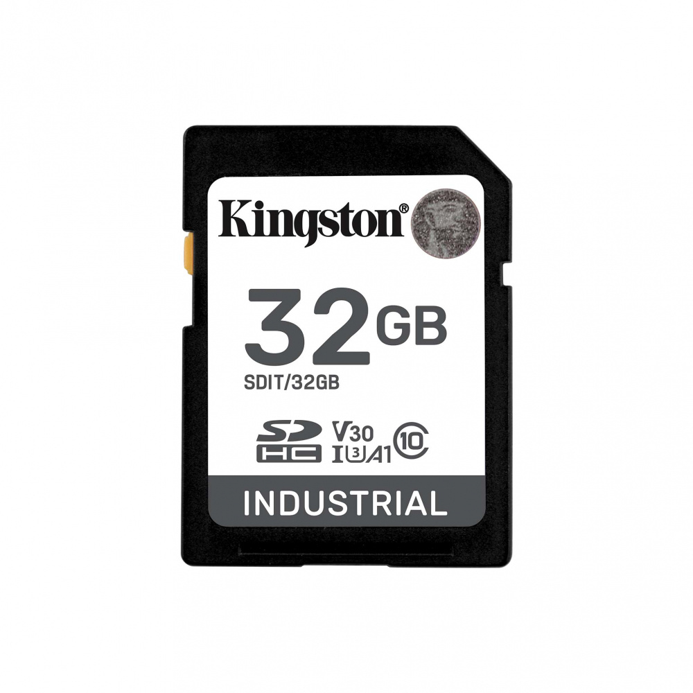 Memorias Flash | KINGSTON SDIT/32GB — Memoria Flash Industrial SD, 32GB SDXC UHS-I Clase 10
